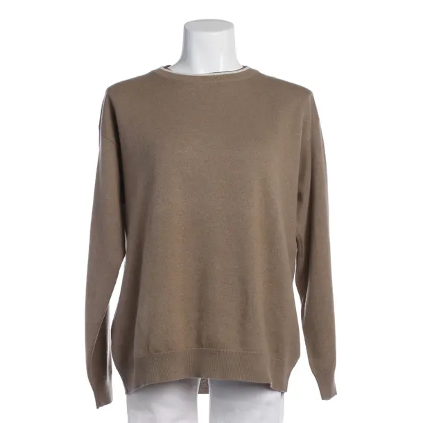 Jumper in Brown, Wool, Brunello Cucinelli