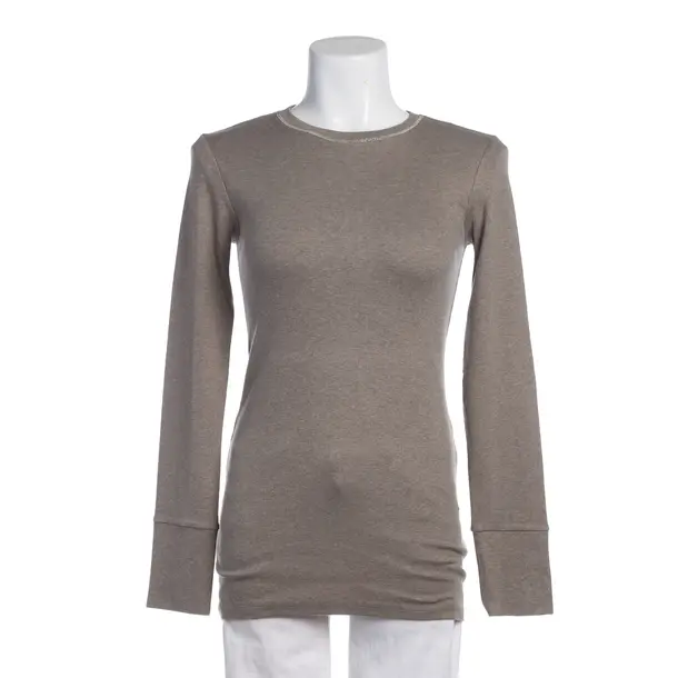 Long Sleeve Shirt in Brown, Cotton, Brunello Cucinelli