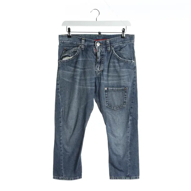 Straight Fit Jeans in Blue, Cotton, Dsquared