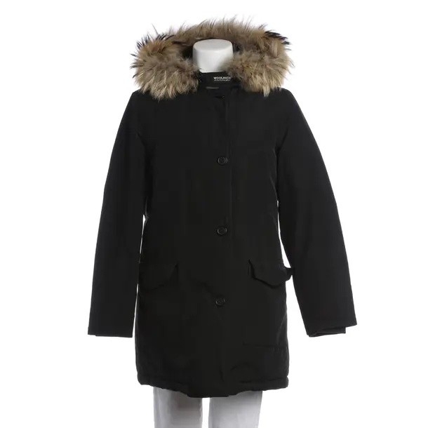 Winter Jacket in Black, Cotton, Woolrich