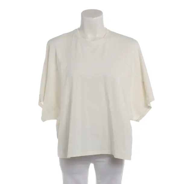 Shirt in White, Cotton, Closed