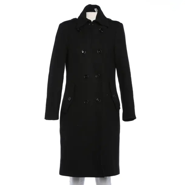Winter Coat in Black, Wool, Drykorn