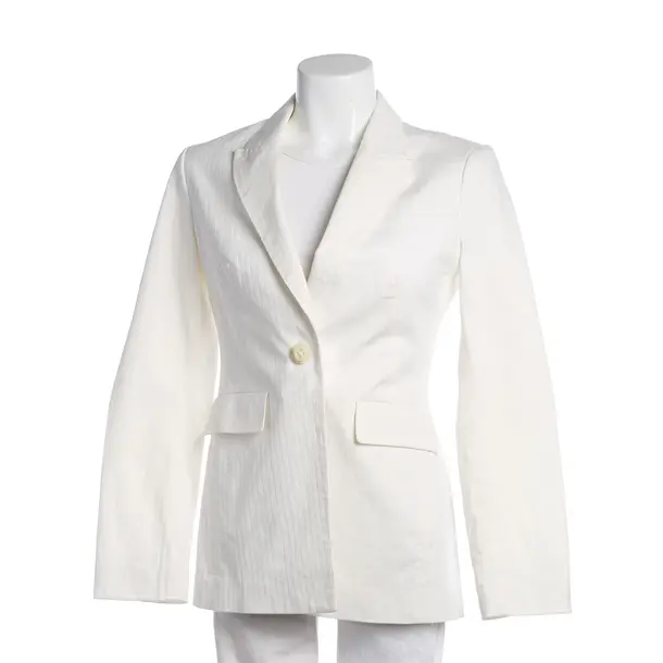 Blazer in White, Cotton, Dorothee Schumacher