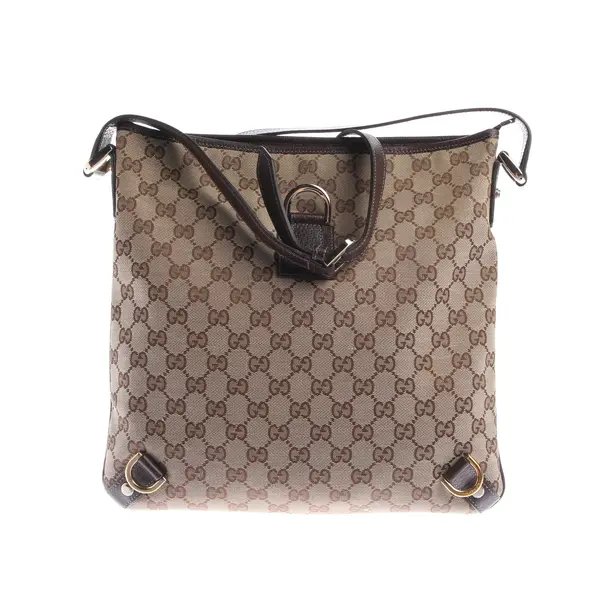 Schultertasche, in Mehrfarbig, Baumwolle, Gucci