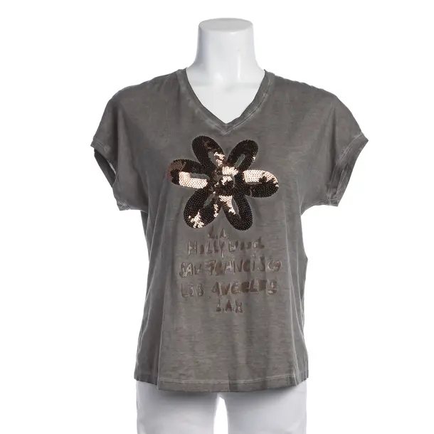 Shirt in Gray, Cotton, Marc Cain