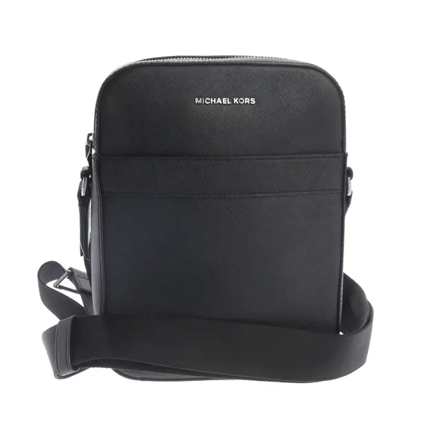 Messenger Bag, in Black, Leather, Michael Kors