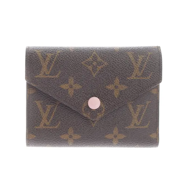 Wallet, in Brown, Leather, Louis Vuitton