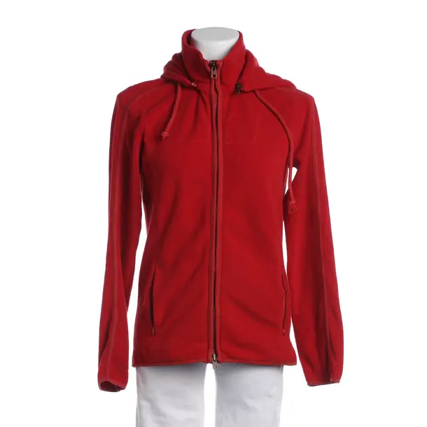 Fleeceshirt in Rot, Polyester, Closed