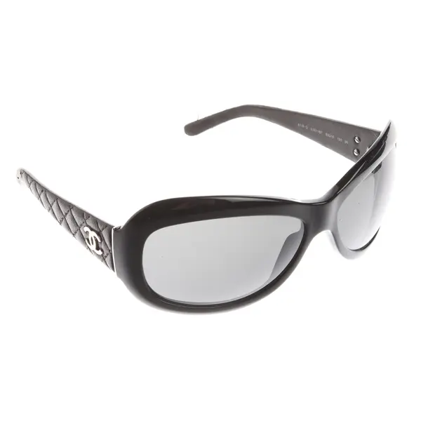 Occhiali da sole, in Nero, Plastica, Chanel