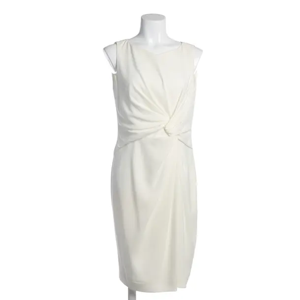 Cocktailkleid in Weiß, Triacetat, Paule Ka