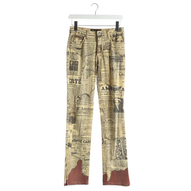 Slim Fit Jeans, in Multicolored, Cotton, Roberto Cavalli