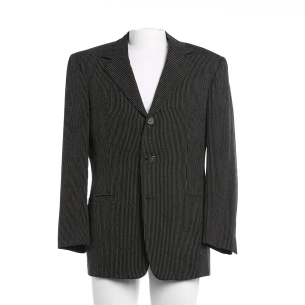 Sakko in Schwarz, Wolle, Versace