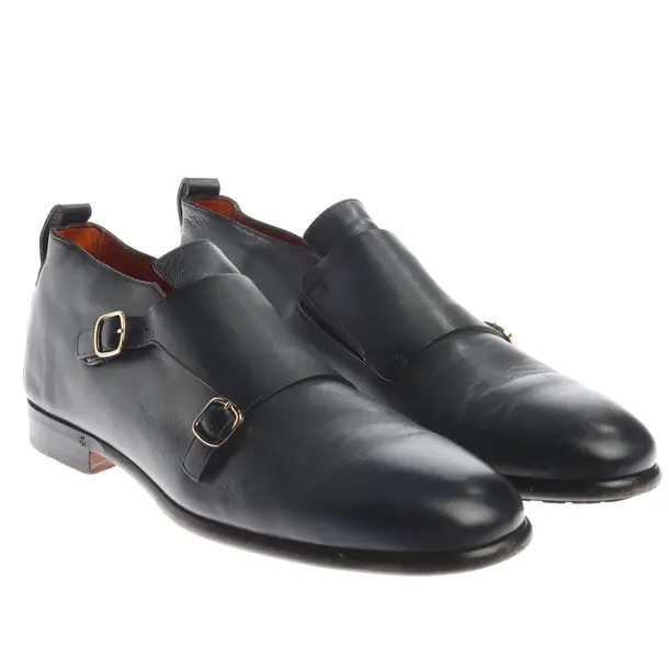 Halbschuhe in Blau, , Santoni