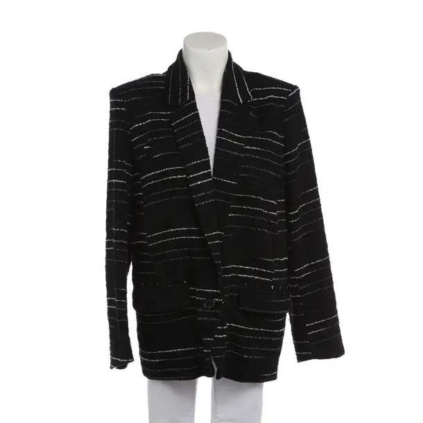 Mid-Season Jacket in Black, Cotton, Isabel Marant