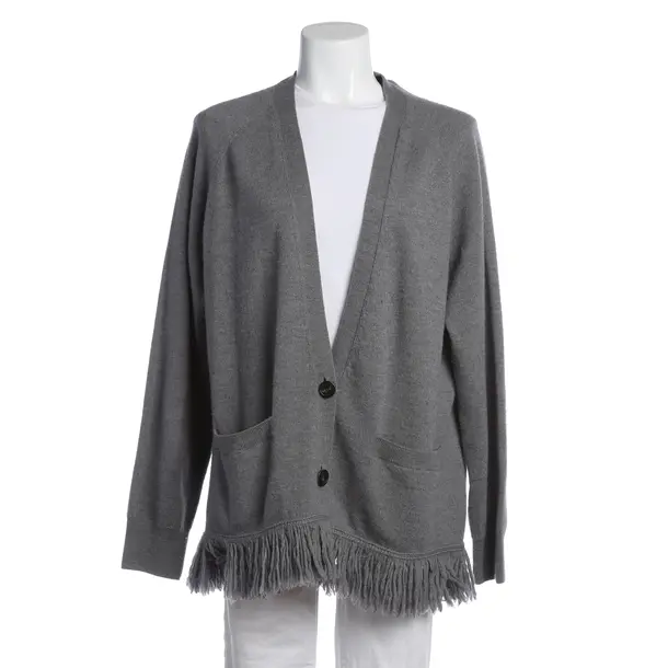Wool Jumper in Gray, Wool, Dries van Noten