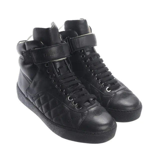 High-Top Sneaker, in Schwarz, Chanel