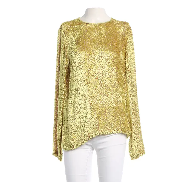 Blouse, in Yellow, Viscose, Céline