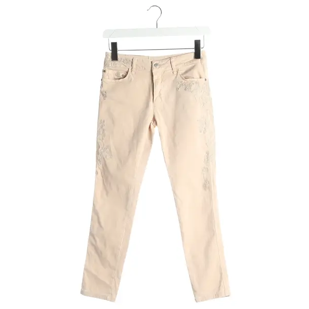 Slim Fit Jeans, in Peach, Cotton, Ermanno Scervino