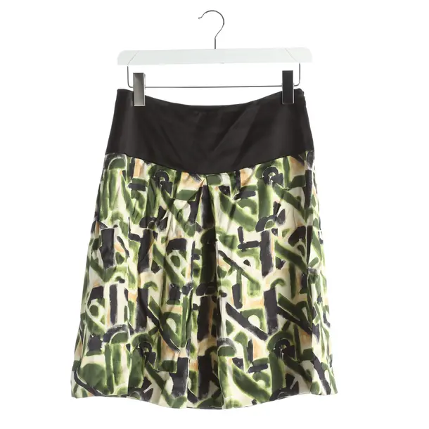 Skirt, in Multicolored, Viscose, Prada