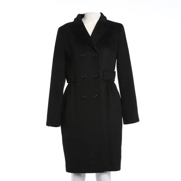 Cappotto invernale, in Nero, Lana, Max Mara