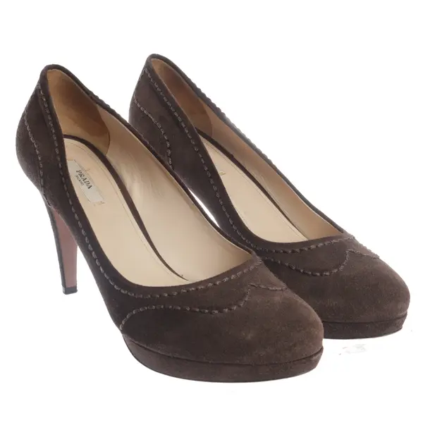 Pumps, in Dark Brown, Prada
