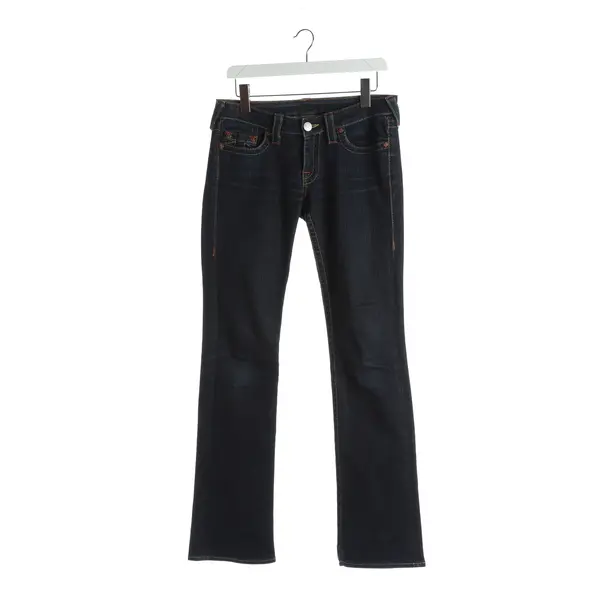 Flared Jeans, in Navy, Cotton, True Religion