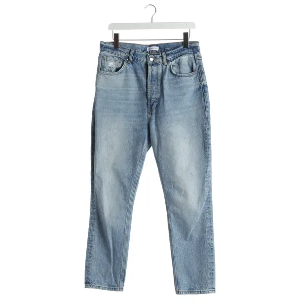 Slim Fit Jeans, in Light Blue, Cotton, Anine Bing