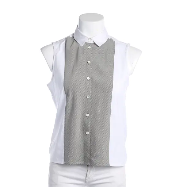Blouse, in White, Cotton, Emporio Armani