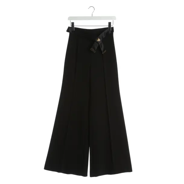 Pants, in Black, Polyester, Elisabetta Franchi