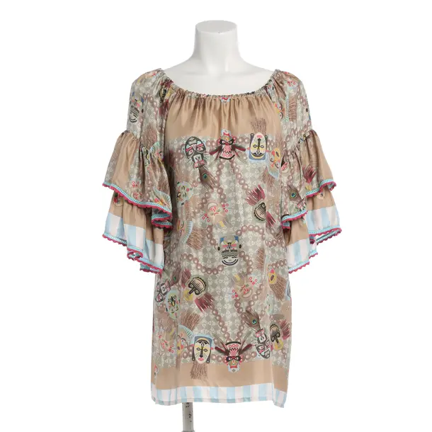 Dress, in Multicolored, Silk, Mucho Gusto