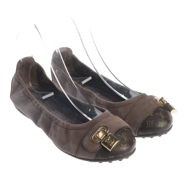 Ballerinas, in Braun, Louis Vuitton