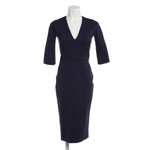 Cocktail Dress, in Blue, Cotton, Victoria Beckham