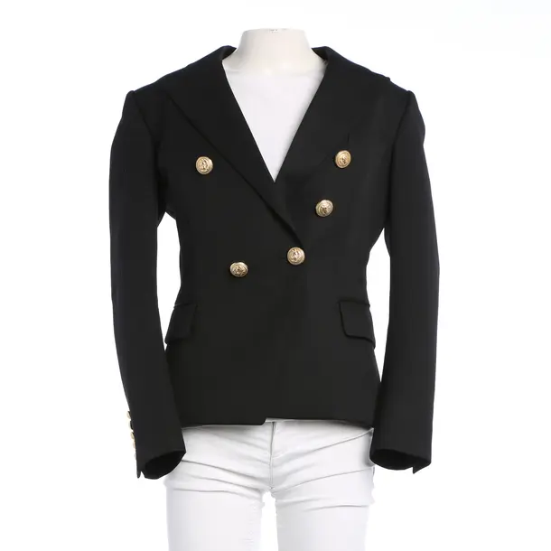 Blazer, in Schwarz, Wolle, Balmain