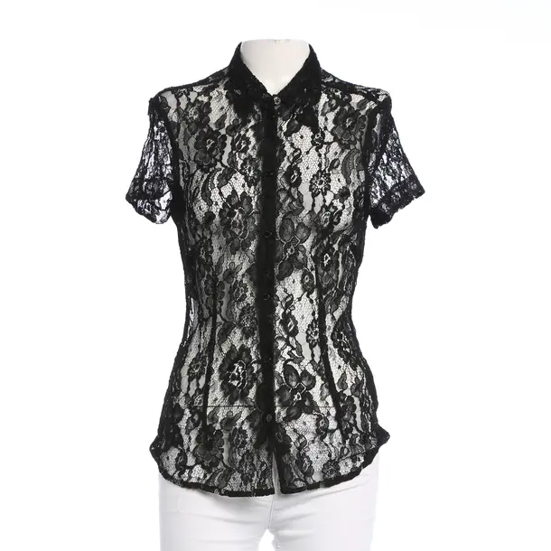 Camicetta, in Nero, Cotone, Dolce e Gabbana