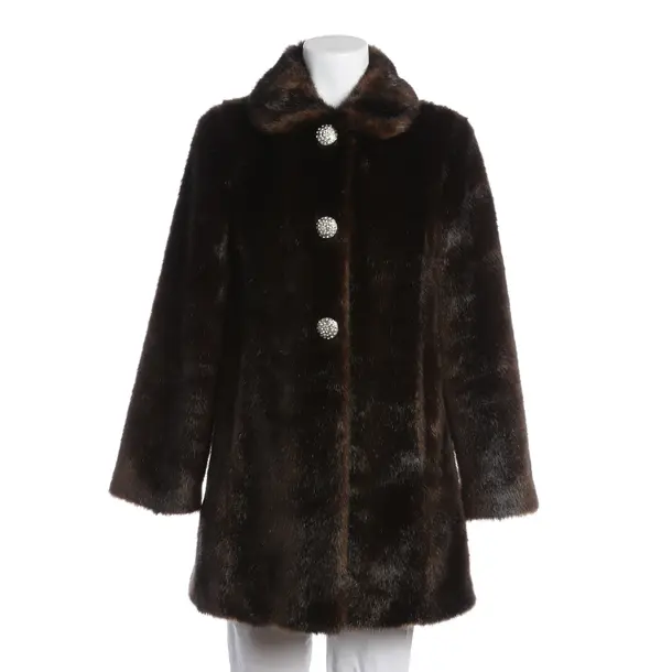Winter Coat, in Brown, Modacrylic, Kate Spade New York