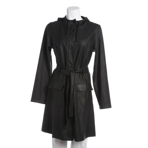 Sommermantel, in Schwarz, Polyurethan, Rains