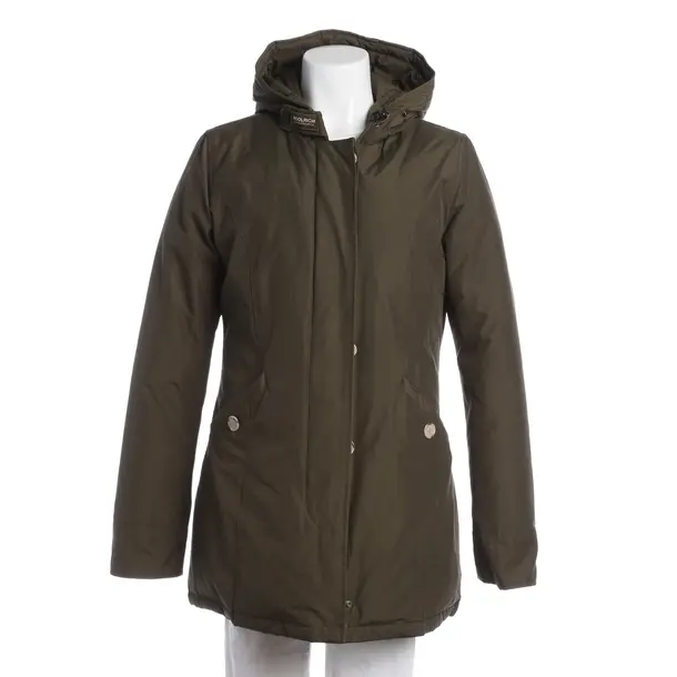 Winter Jacket, in Camouflage, Cotton, Woolrich