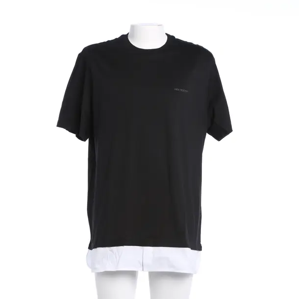 T-Shirt, in Schwarz, Baumwolle, Neil Barrett