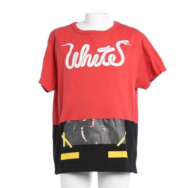 T-Shirt, in Multicolored, Cotton, Off-White