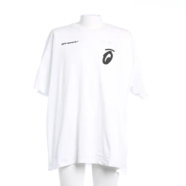 T-Shirt, in White, Cotton, Off-White