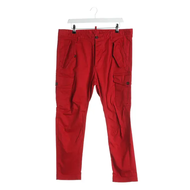 Hose, in Rot, Baumwolle, Dsquared