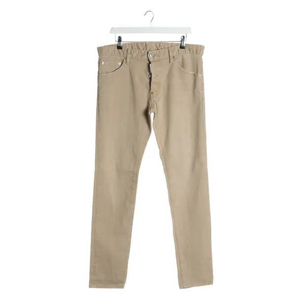 Jeans Straight Fit, in Hellbraun, Baumwolle, Dsquared