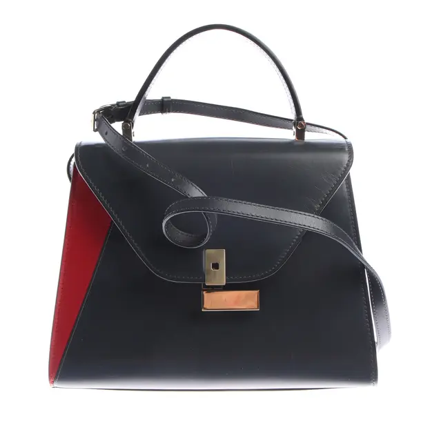 Handtasche, in Grau, Leder, Valextra