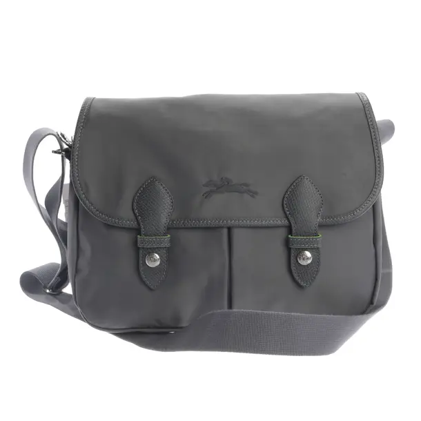 Schultertasche, in Hellgrau, Polyester, Longchamp