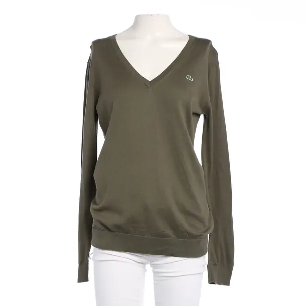 Maglione, in Verde, Cotone, Lacoste