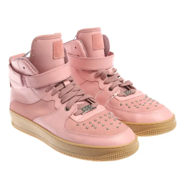 High-Top Sneakers, in Light Pink, Red Valentino