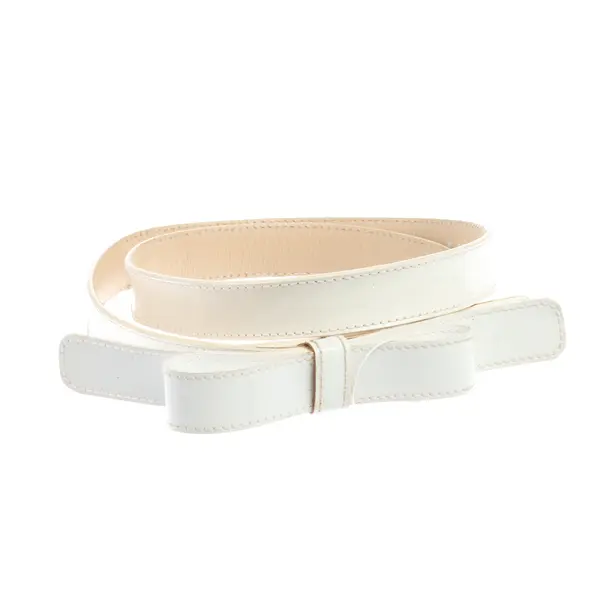 Belt, in White, Leather, Dorothee Schumacher