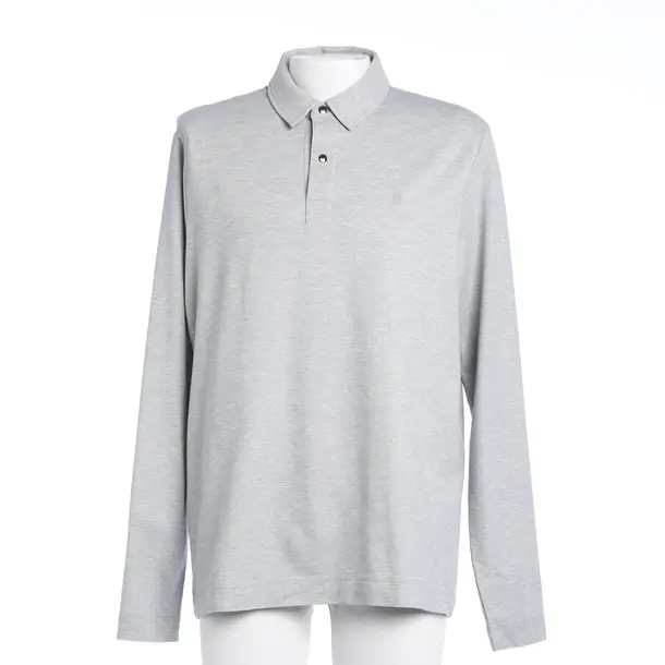 Long Sleeve Shirt, in Light Gray, Cotton, Bogner