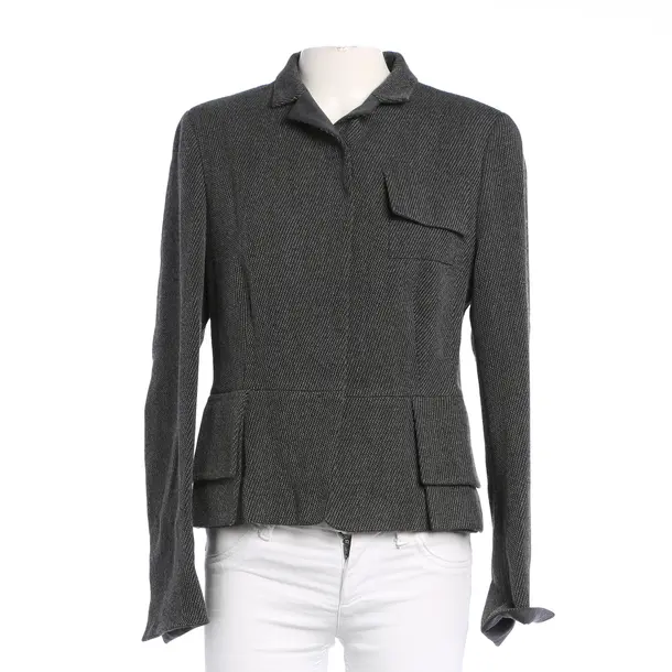 Blazer, in Grau, Wolle, Akris