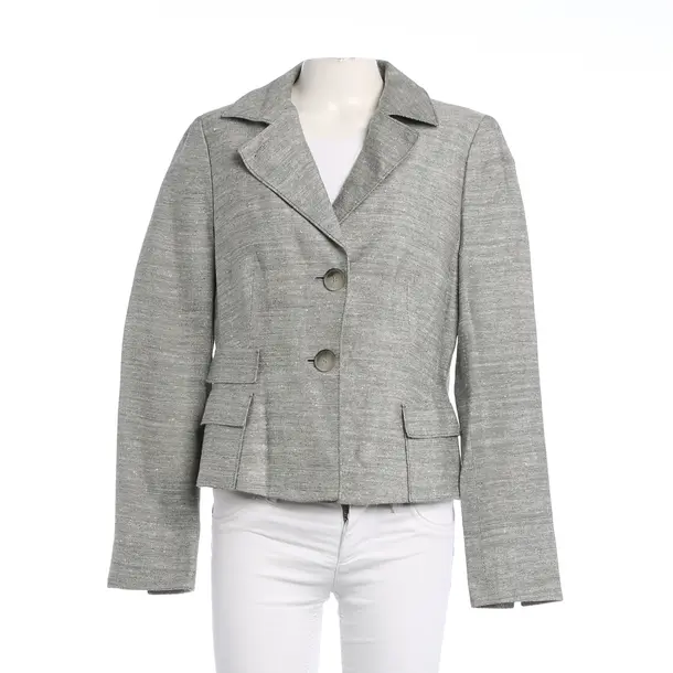 Blazer, in Hellgrau, Seide, Akris
